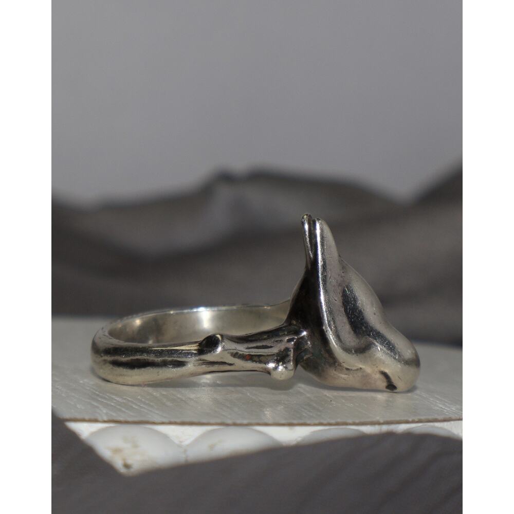 Retired James Avery 925 Bird On A Branch Ring 10.49G / Sz 7.5 - Picture 4 of 4